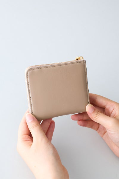 VIOLAd'ORO ヴィオラドーロ PORTA ポルタ 小銭入れ付き二つ折り財布（L字ファスナー式） V-5089