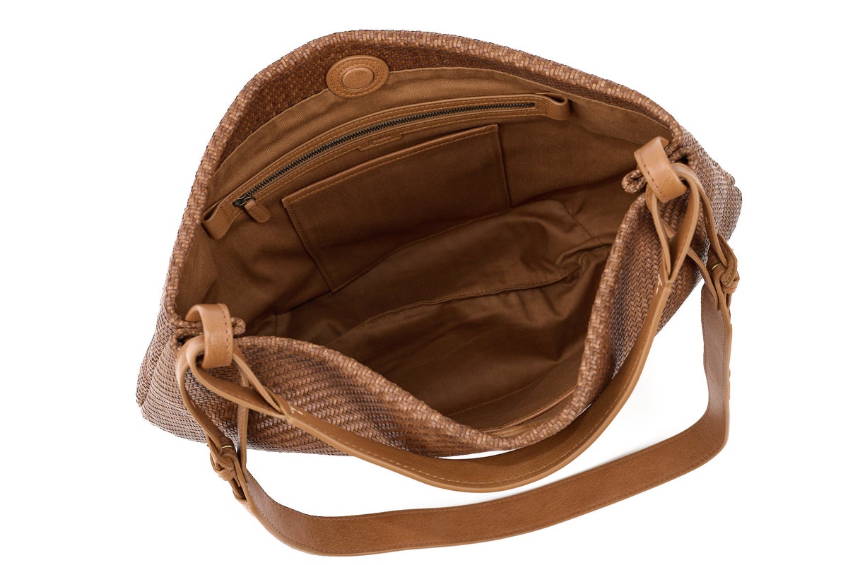 genten ゲンテン Pelle tessile saia ペッレテッシルサイア 2WAYショルダーバッグ 45070