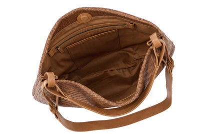genten ゲンテン Pelle tessile saia ペッレテッシルサイア 2WAYショルダーバッグ 45070