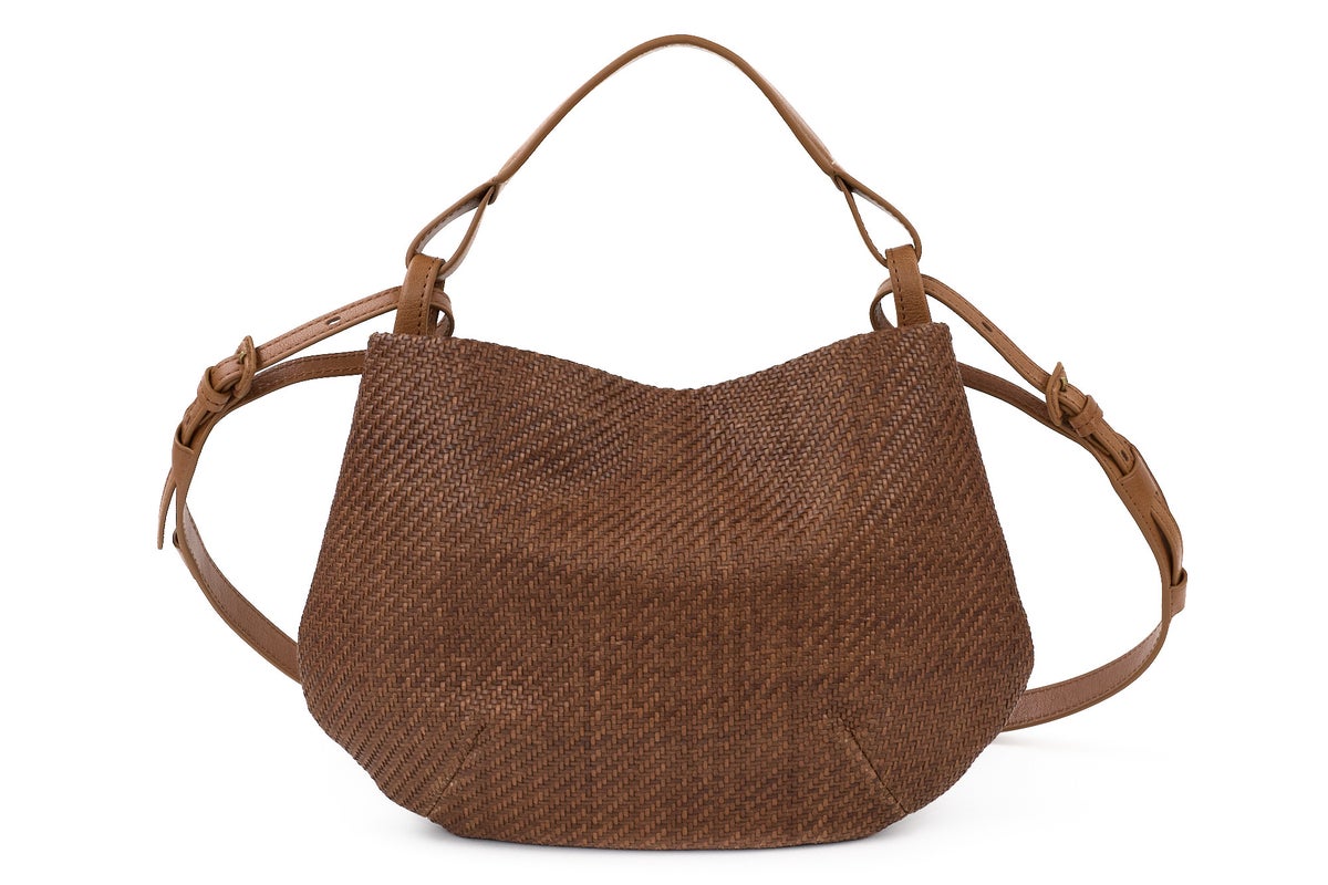 genten ゲンテン Pelle tessile saia ペッレテッシルサイア 2WAYショルダーバッグ 45071