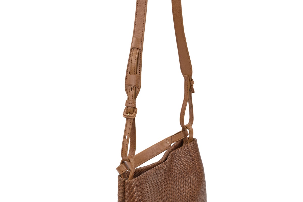 genten ゲンテン Pelle tessile saia ペッレテッシルサイア 2WAYショルダーバッグ 45071