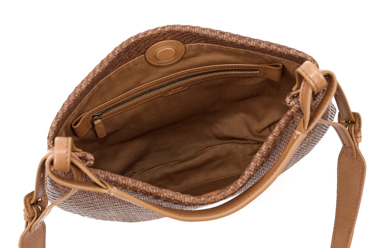 genten ゲンテン Pelle tessile saia ペッレテッシルサイア 2WAYショルダーバッグ 45071