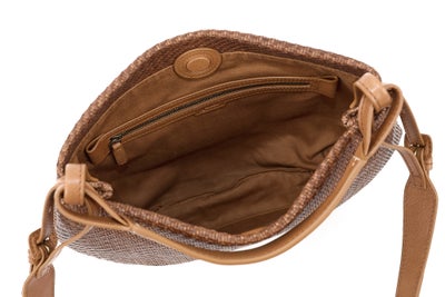 genten ゲンテン Pelle tessile saia ペッレテッシルサイア 2WAYショルダーバッグ 45071