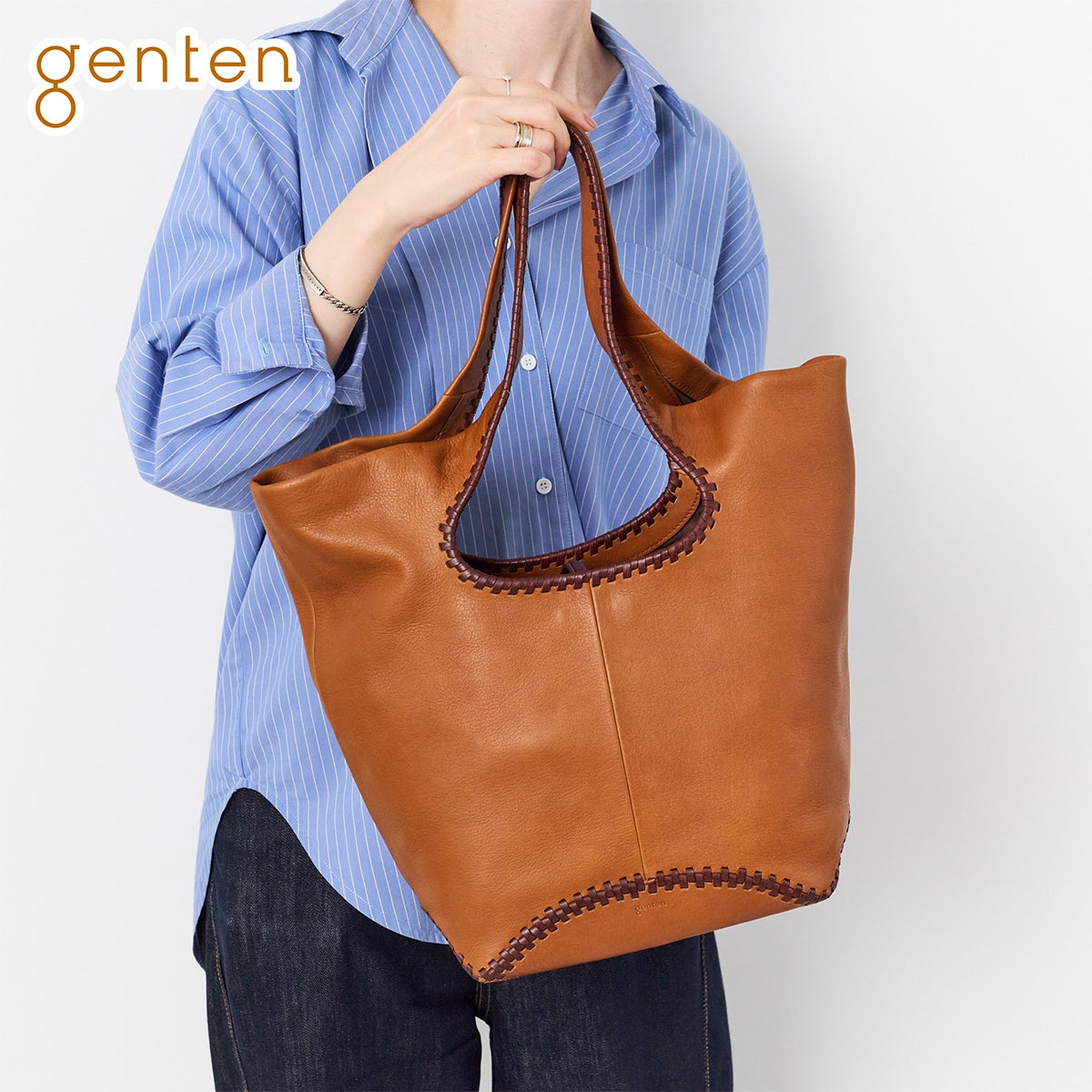 genten ゲンテン cupula クープラ トートバッグ 45181
