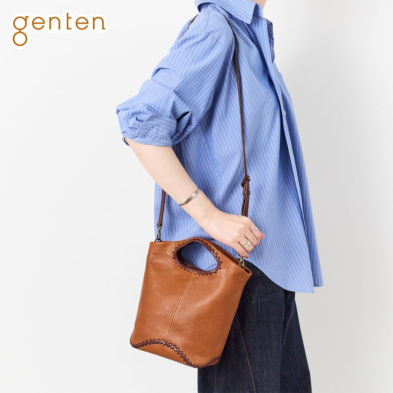 genten ゲンテン cupula クープラ 2WAYショルダーバッグ 45182