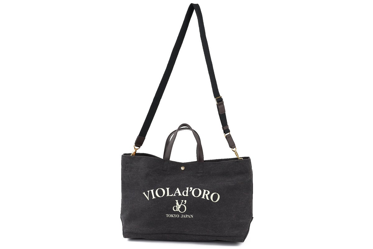 VIOLAd'ORO ヴィオラドーロ BIANCA ビアンカ 2WAYトートバッグ V-2316