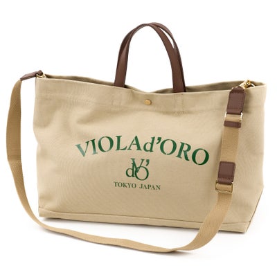 VIOLAd'ORO ヴィオラドーロ BIANCA ビアンカ 2WAYトートバッグ V-2316