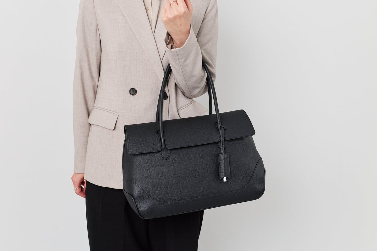 PELLE MORBIDA ペッレモルビダ Women's Collection フラップトートバッグ M PMO-TH001