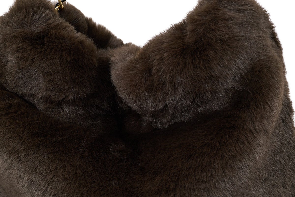 VIOLAd'ORO ヴィオラドーロ ELMO エルモ トートバッグ エコファー レッキス V-9063