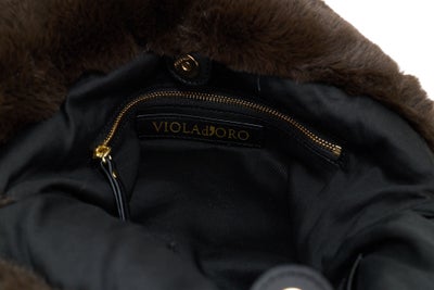 VIOLAd'ORO ヴィオラドーロ ELMO エルモ トートバッグ エコファー レッキス V-9063