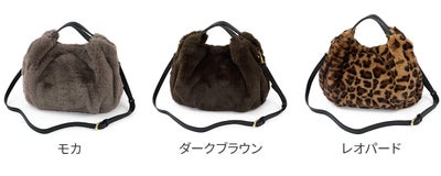 VIOLAd'ORO ヴィオラドーロ ELMO エルモ 2WAY手さげバッグ エコファー レッキス V-9067